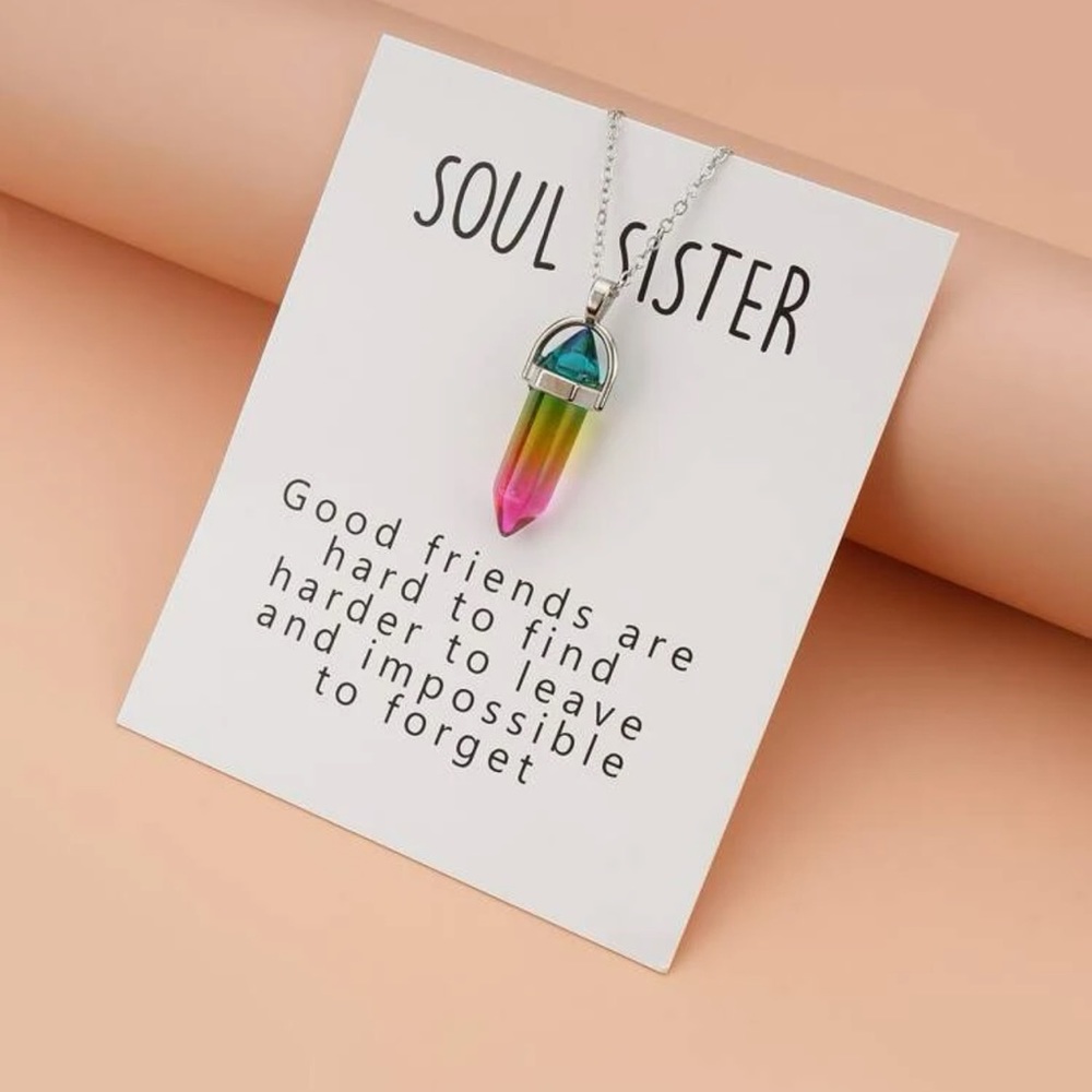 Multi color Soul Sister Pendant